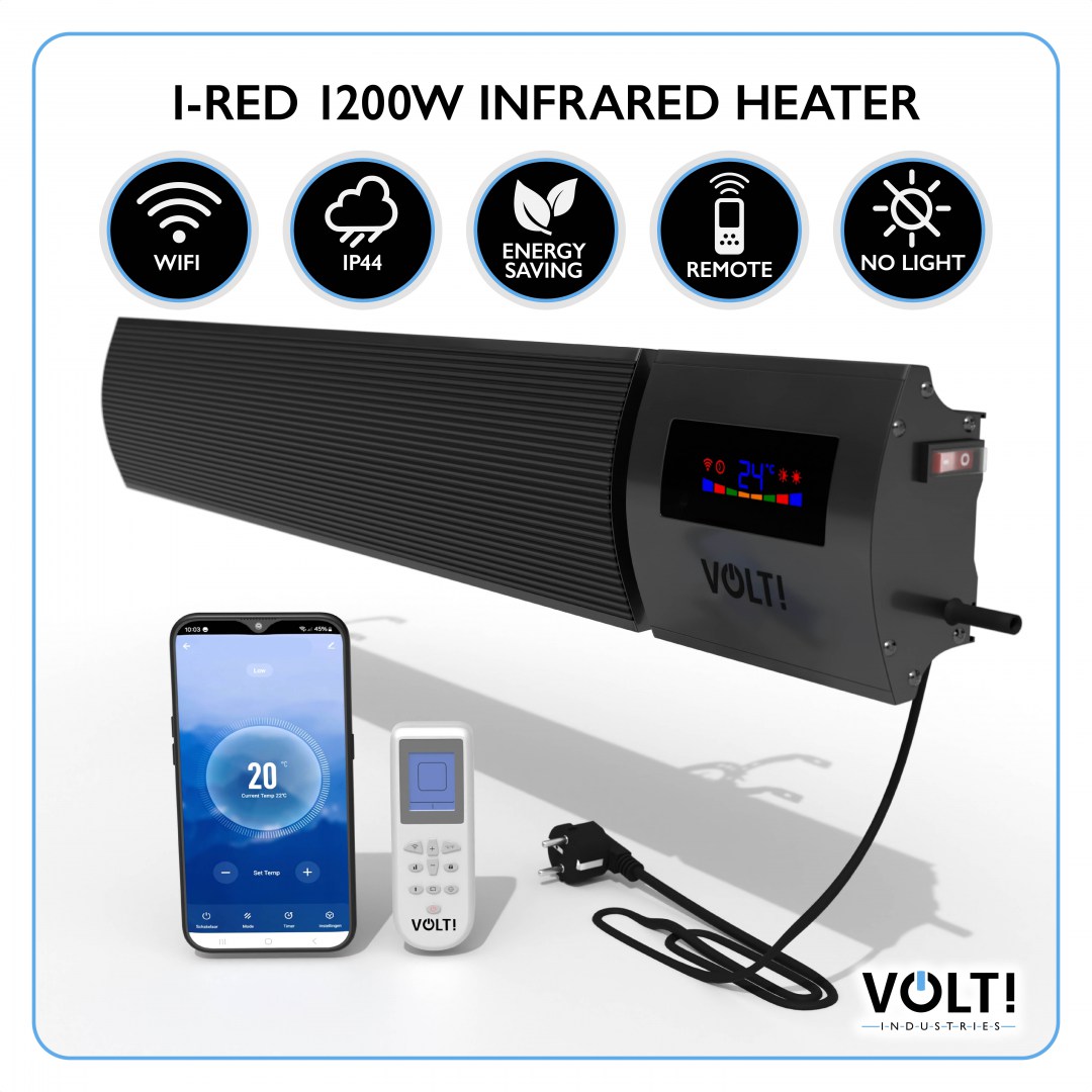 Infrarood verwarming 1200W